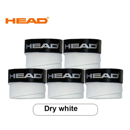 5-Pack Non-Slip Tennis Racket Overgrips with Sweat Absorption for Enhanced Performance