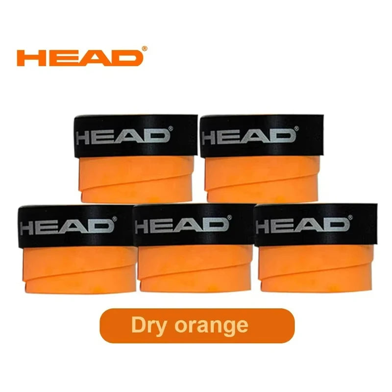 5-Pack Non-Slip Tennis Racket Overgrips with Sweat Absorption for Enhanced Performance