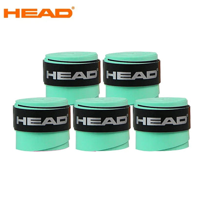 5-Pack Non-Slip Tennis Racket Overgrips with Sweat Absorption for Enhanced Performance