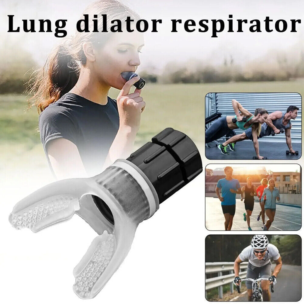 Lungs Breathing Exercise Resistance Trainer for Respiratory Health (1 or 2 Pieces)