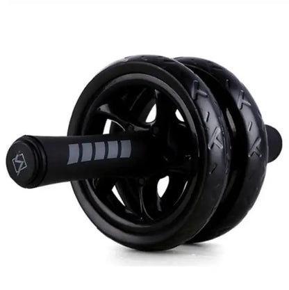 2-in-1 Silent Ab Roller and Jump Rope with Mat for Comprehensive Arm, Waist, and Leg Workouts - Gym Fitness Equipment
