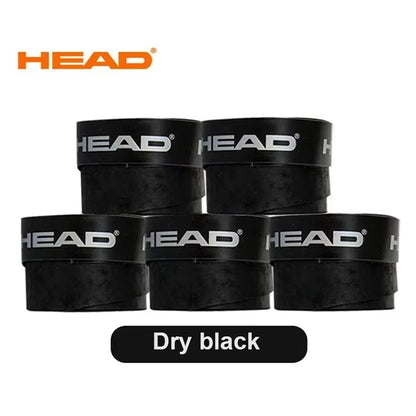 5-Pack Non-Slip Tennis Racket Overgrips with Sweat Absorption for Enhanced Performance