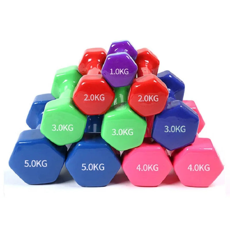 Fitness Dumbbell Set - Non-Slip Weights for Men and Women, Available in 2Kg, 2.5Kg, and 3Kg, Ideal for Bodybuilding and Exercise, 2023 Edition