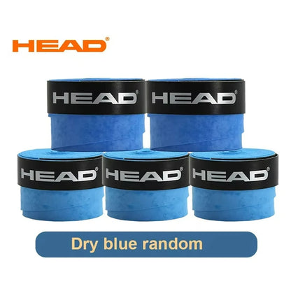 5-Pack Non-Slip Tennis Racket Overgrips with Sweat Absorption for Enhanced Performance