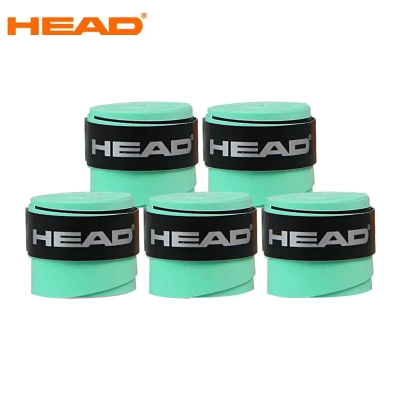5-Pack Non-Slip Tennis Racket Overgrips with Sweat Absorption for Enhanced Performance