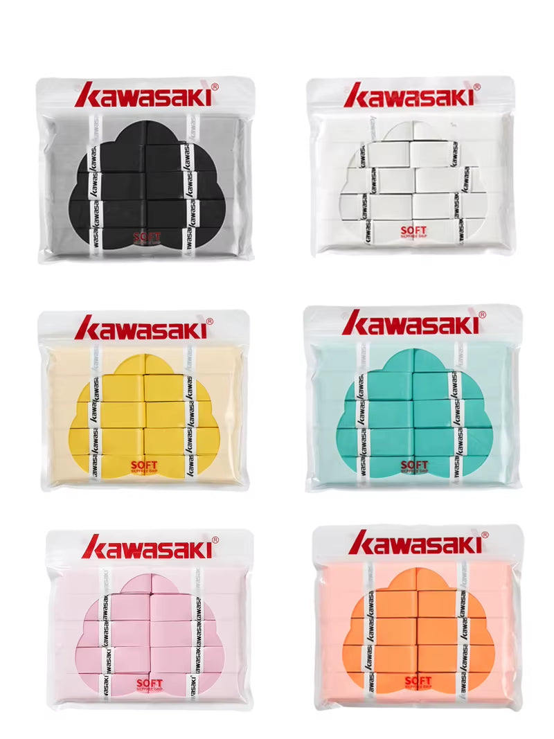Overgrips for Padel and Tennis - Original Sticky Anti-Slip Design with Shock Absorption, Available in 5, 10, or 60 Pieces