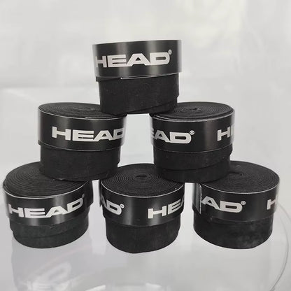 6-Piece Original Anti-Slip Tennis Racket Overgrip Set with Sweatband and Shock Absorption for Padel Training Accessories