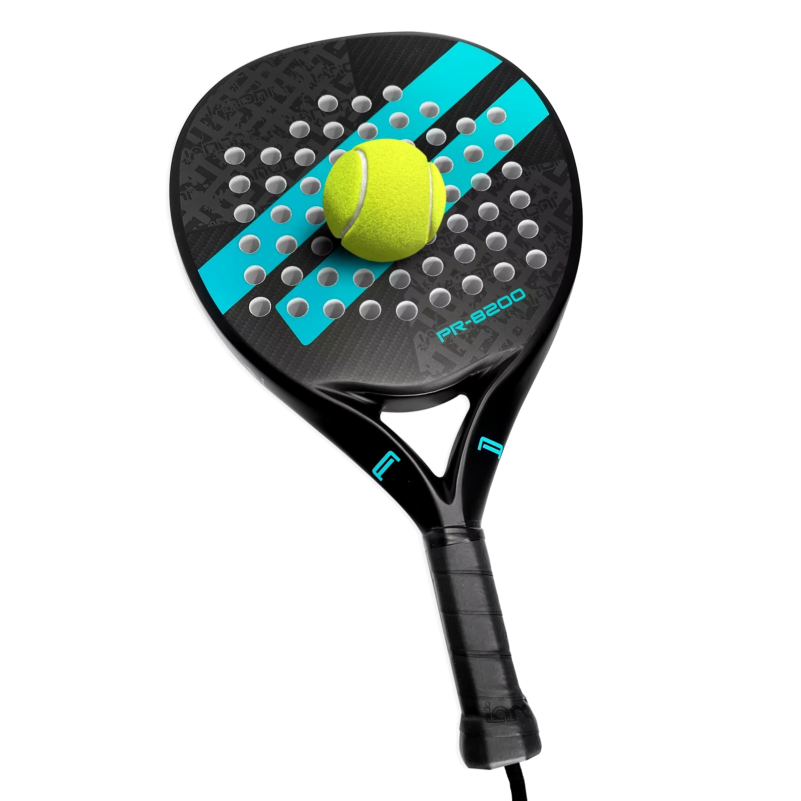 Carbon Fiber Padel Racket with EVA Memory Flex Foam Core - Lightweight Design