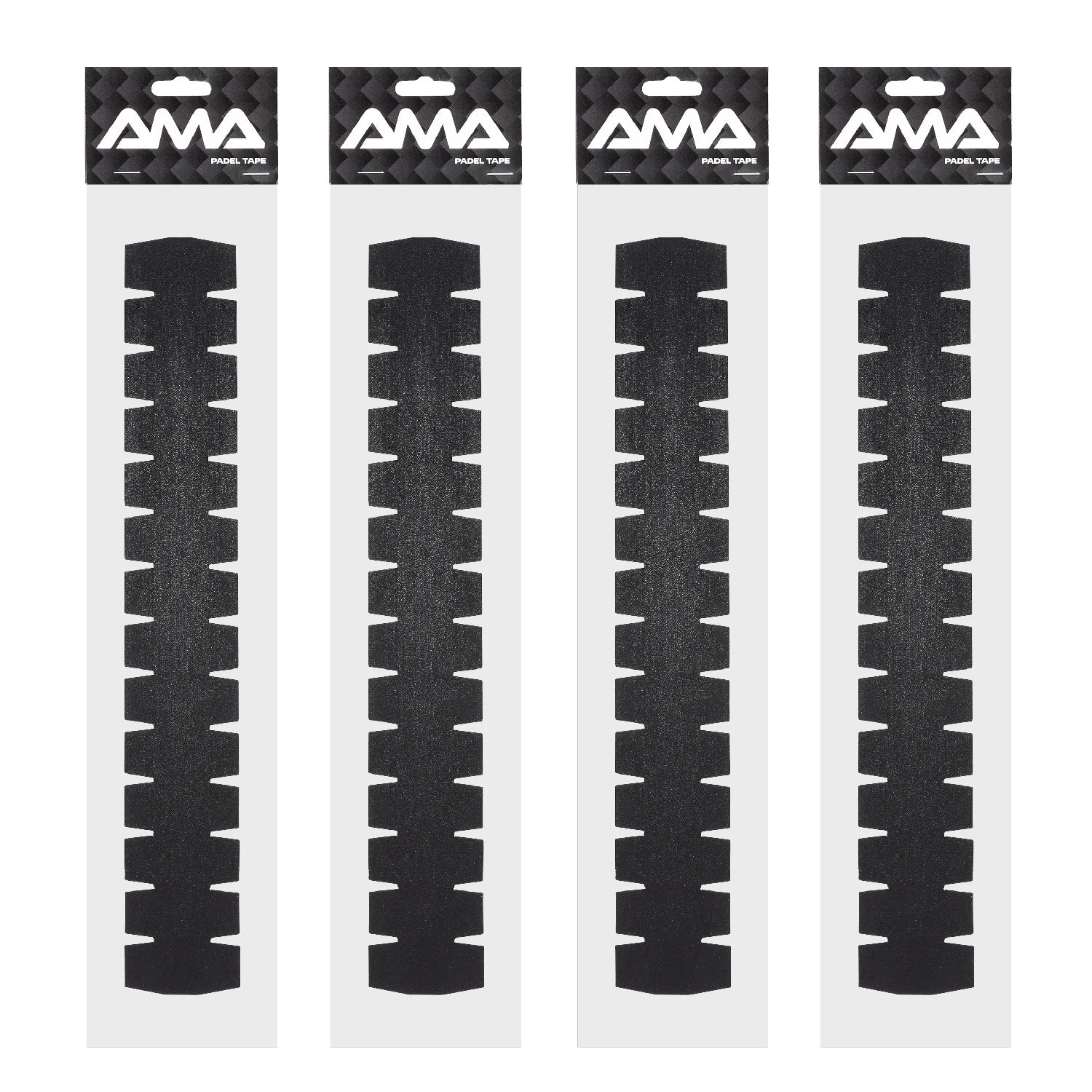 AMA SPORT Padel Racket Protection Tape Pack of 1/2/6 Edge Protector Durable & Easy to Replace Transparent Padel Protector