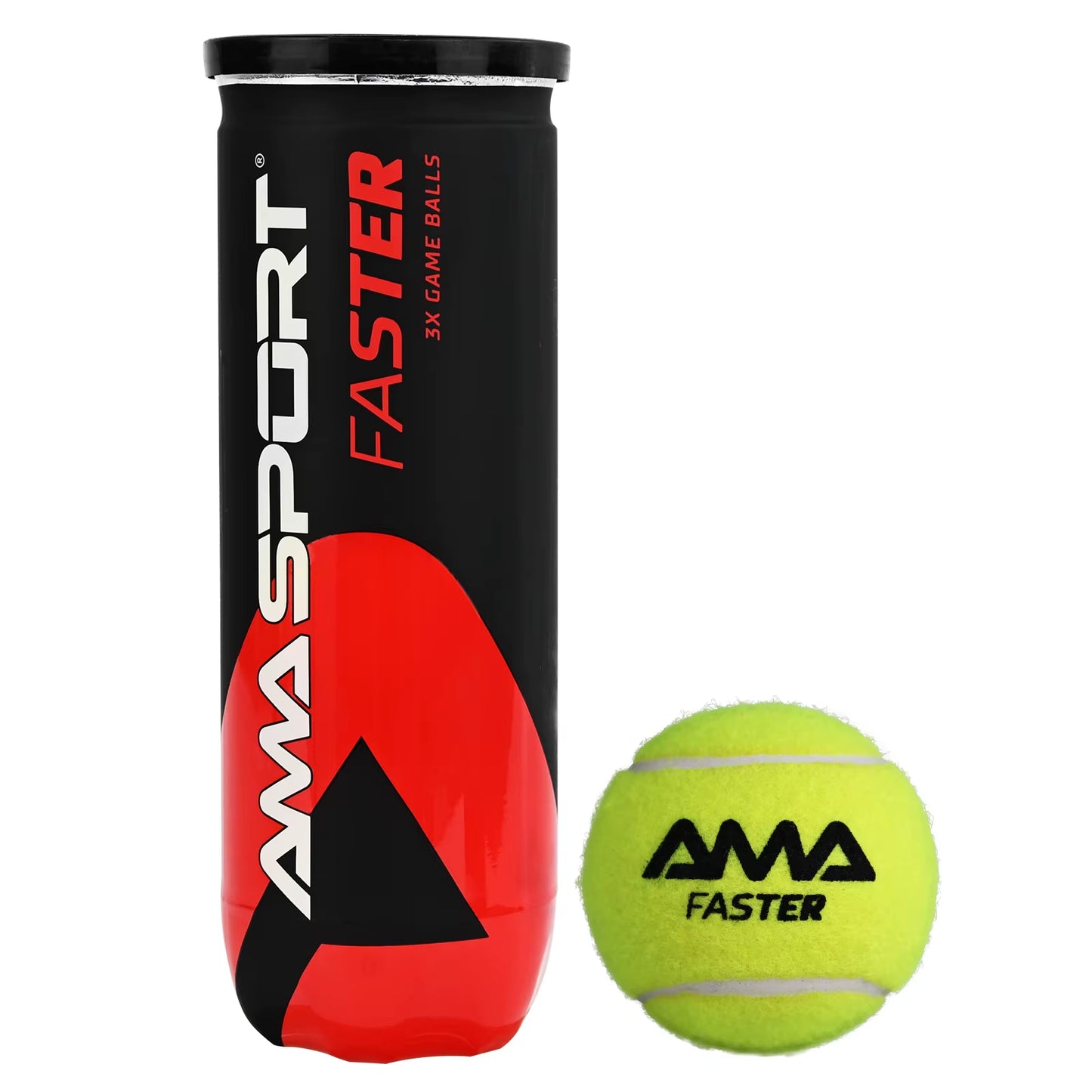 World Padel Balls 1Can 3 Balls–Optimal Bounce Padel Balls for Professional and Amateur Players Tennis Ball