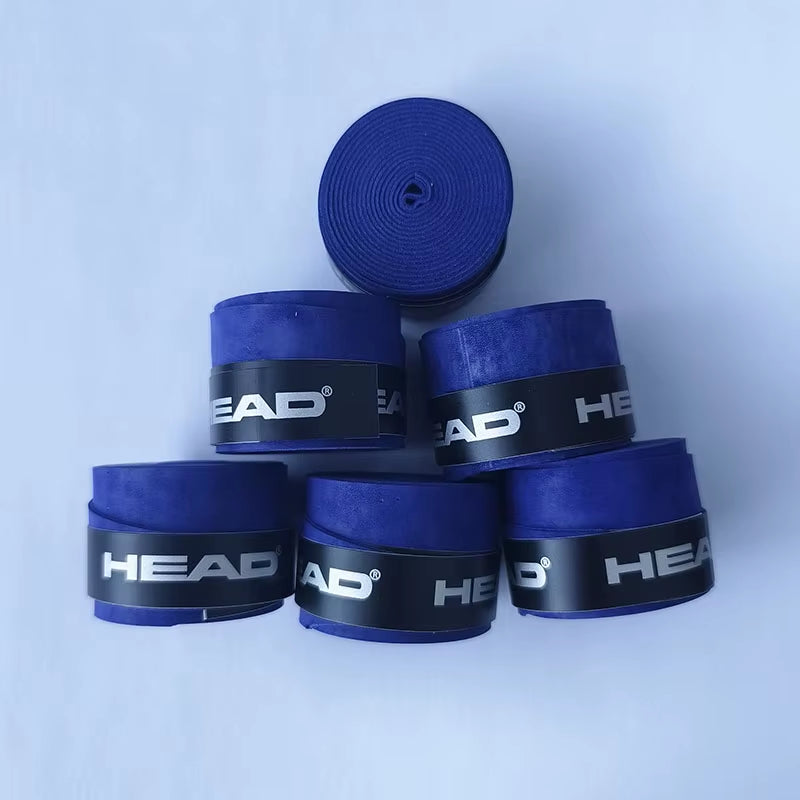 6-Piece Original Anti-Slip Tennis Racket Overgrip Set with Sweatband and Shock Absorption for Padel Training Accessories