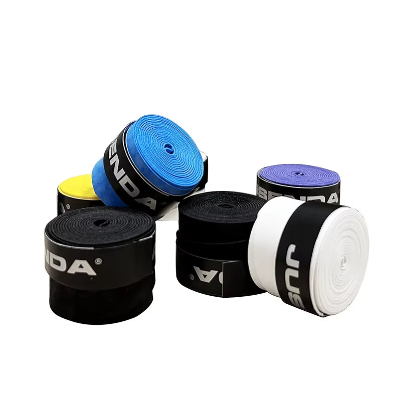 5-Pack Non-Slip Tennis Racket Overgrips with Sweat Absorption for Enhanced Performance