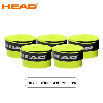 5-Pack Non-Slip Tennis Racket Overgrips with Sweat Absorption for Enhanced Performance
