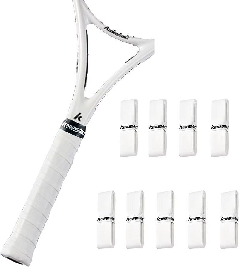 Overgrips for Padel and Tennis - Original Sticky Anti-Slip Design with Shock Absorption, Available in 5, 10, or 60 Pieces