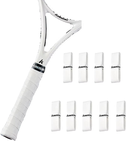 Overgrips for Padel and Tennis - Original Sticky Anti-Slip Design with Shock Absorption, Available in 5, 10, or 60 Pieces