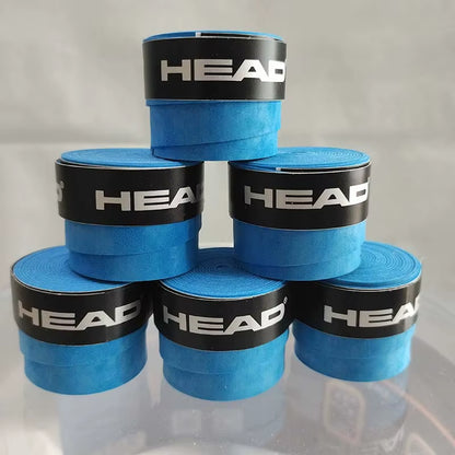 6-Piece Original Anti-Slip Tennis Racket Overgrip Set with Sweatband and Shock Absorption for Padel Training Accessories
