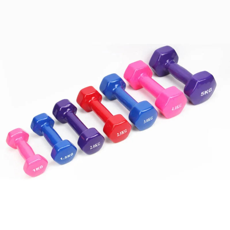 Fitness Dumbbell Set - Non-Slip Weights for Men and Women, Available in 2Kg, 2.5Kg, and 3Kg, Ideal for Bodybuilding and Exercise, 2023 Edition