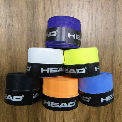 6-Piece Original Anti-Slip Tennis Racket Overgrip Set with Sweatband and Shock Absorption for Padel Training Accessories