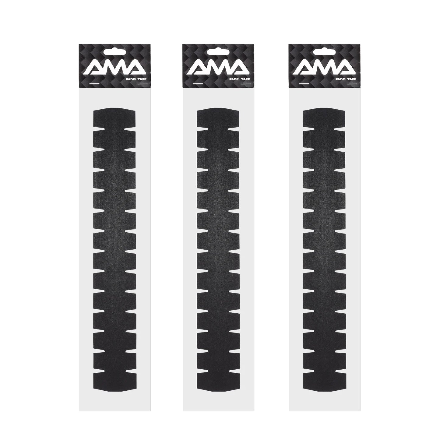 AMA SPORT Padel Racket Protection Tape Pack of 1/2/6 Edge Protector Durable & Easy to Replace Transparent Padel Protector
