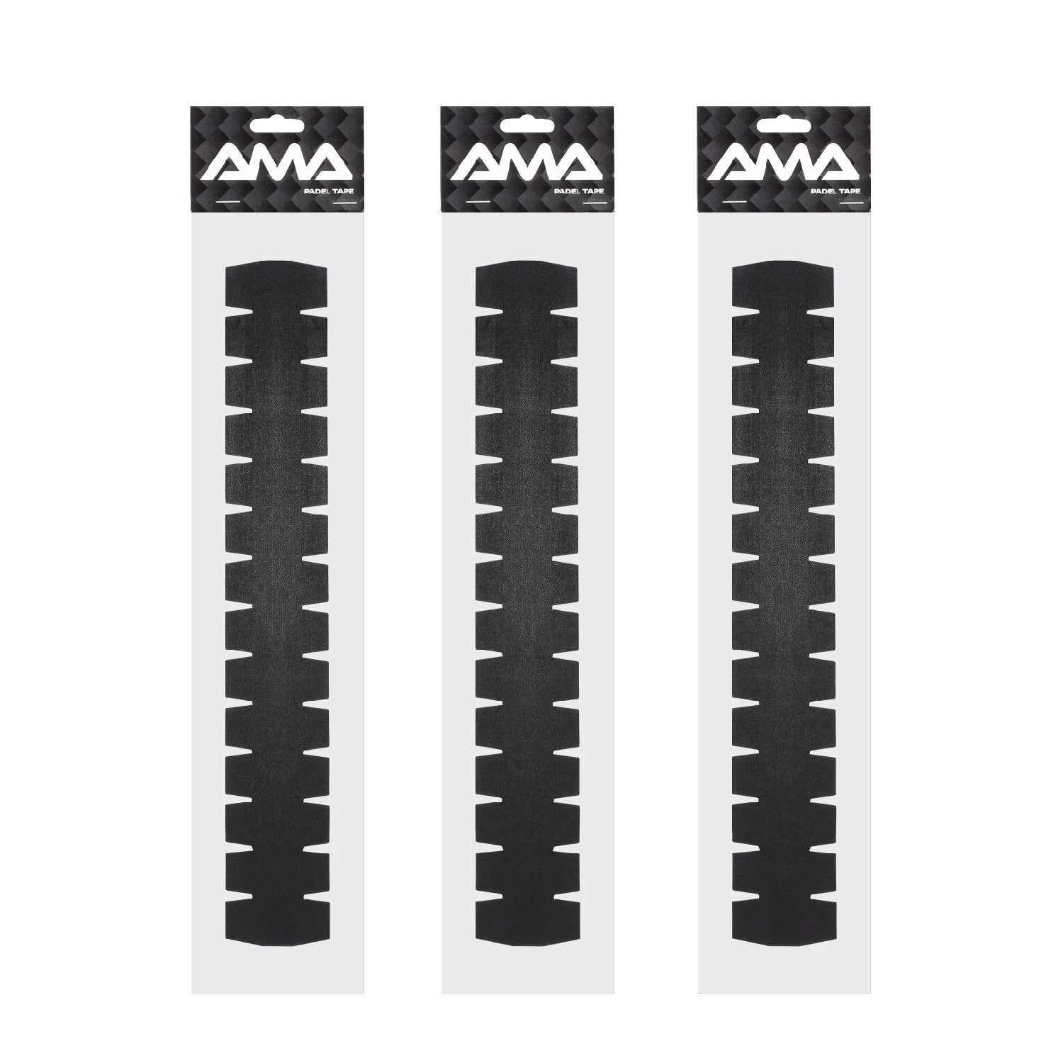 AMA SPORT Padel Racket Protection Tape Pack of 1/2/6 Edge Protector Durable & Easy to Replace Transparent Padel Protector