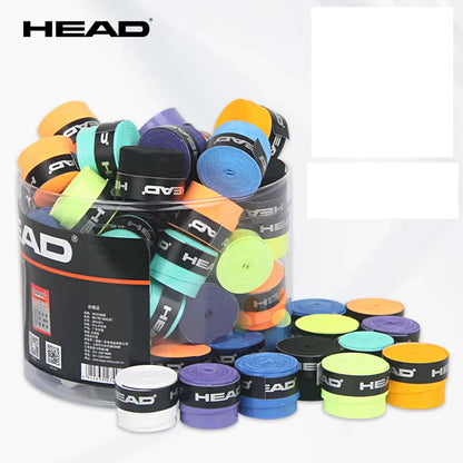 6-Piece Original Anti-Slip Tennis Racket Overgrip Set with Sweatband and Shock Absorption for Padel Training Accessories