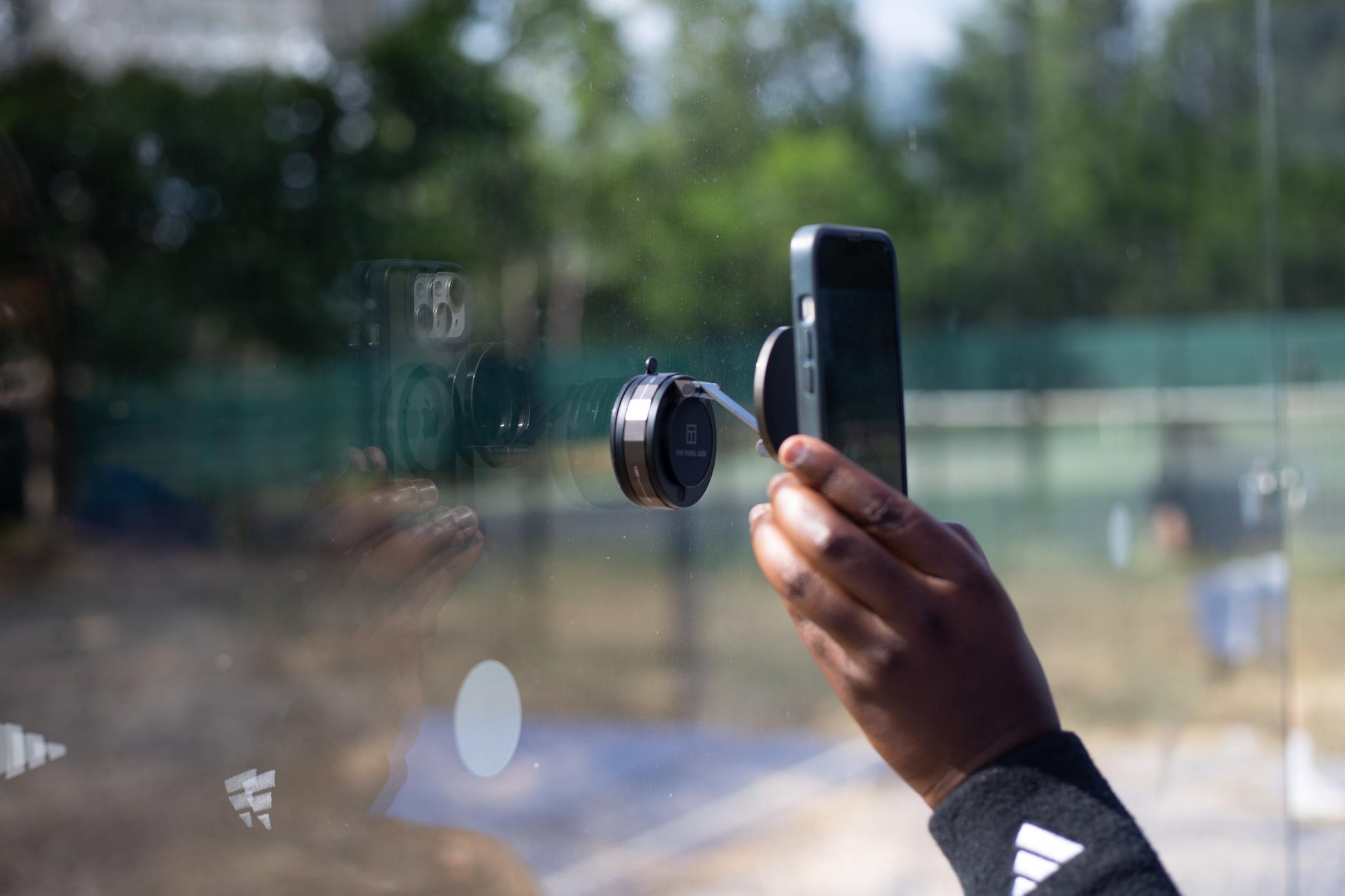 Padel Court Smartphone Camera Mount - Vacuum Suction
