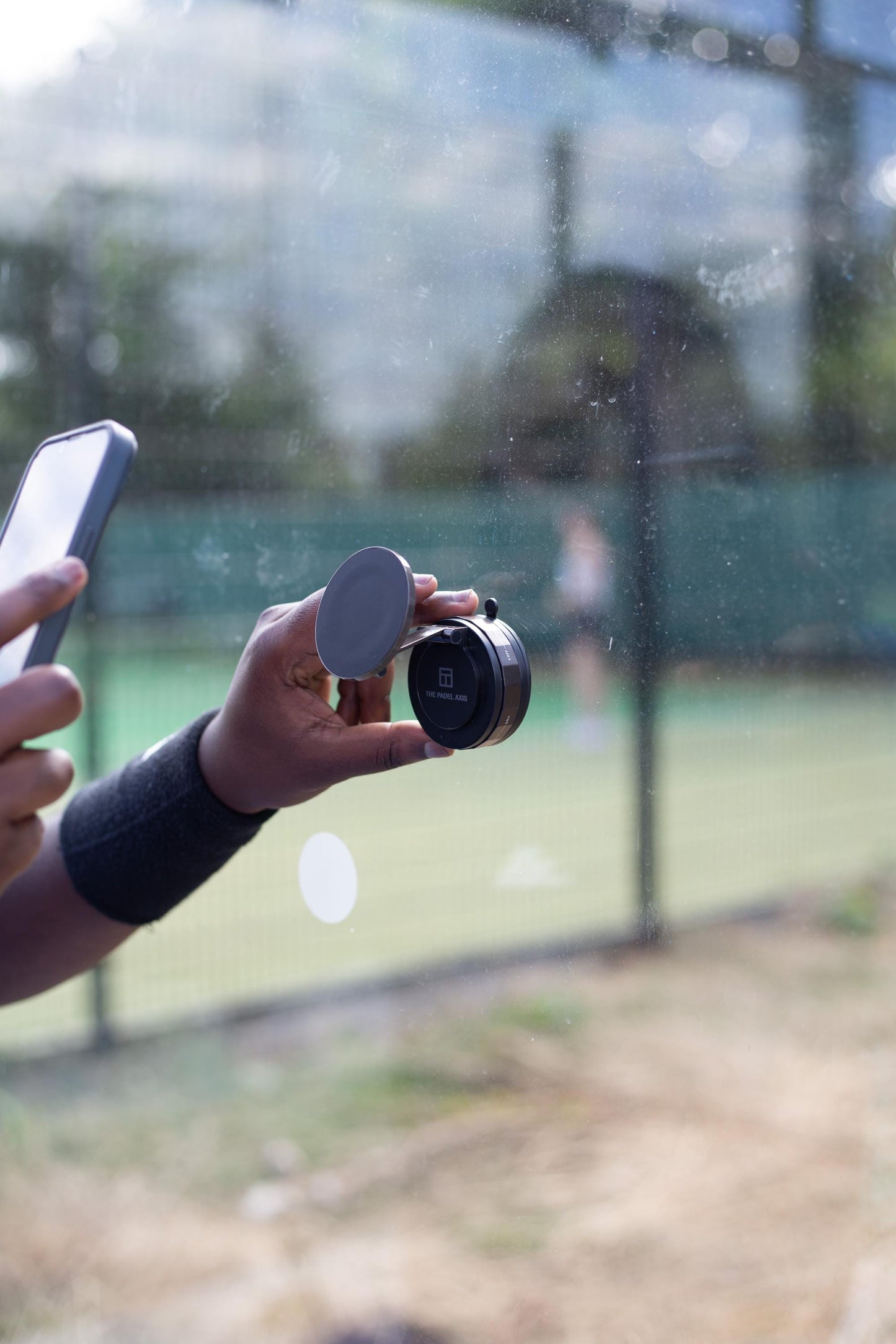 Padel Court Smartphone Camera Mount - Vacuum Suction