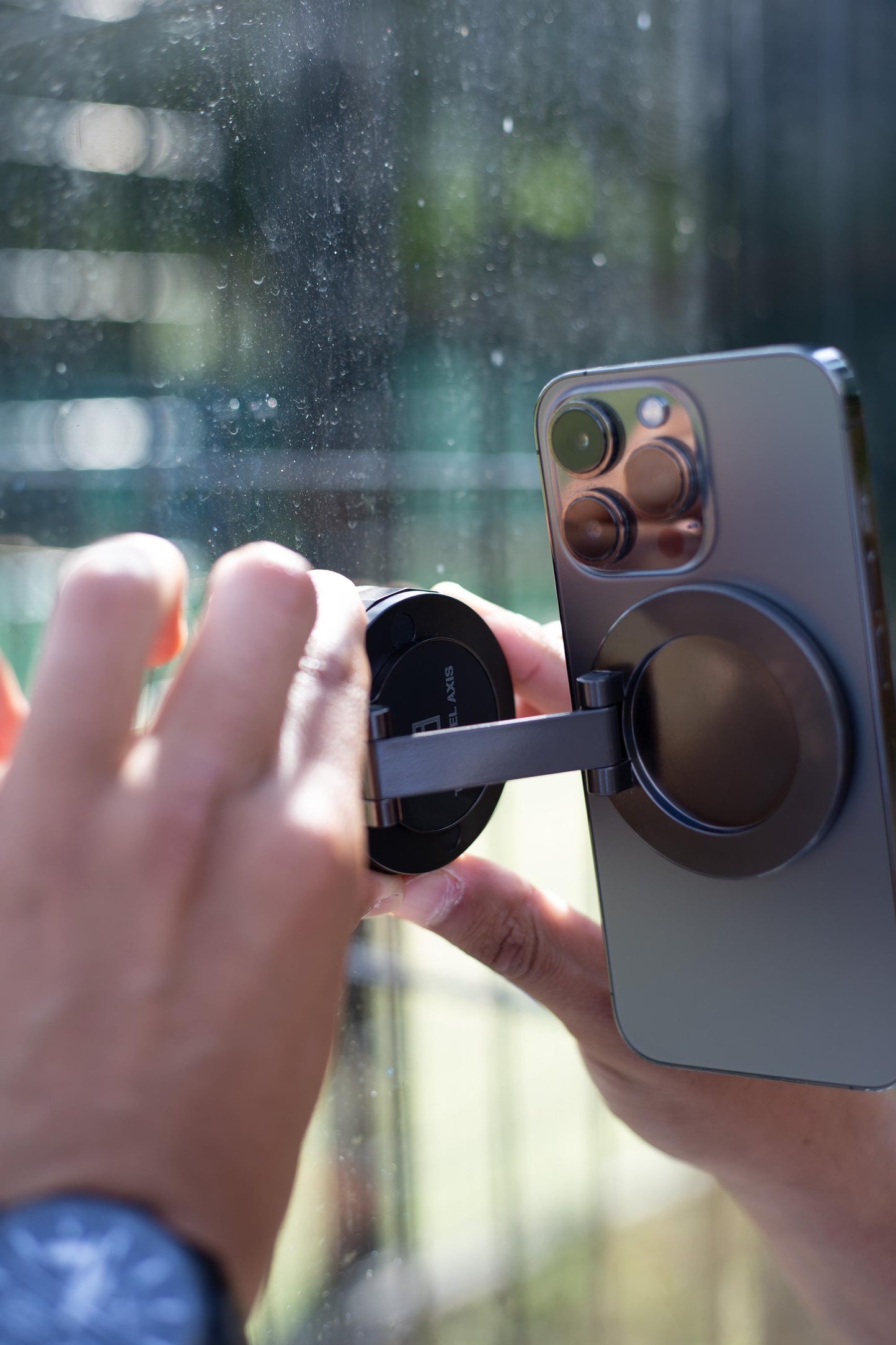 Padel Court Smartphone Camera Mount - Vacuum Suction