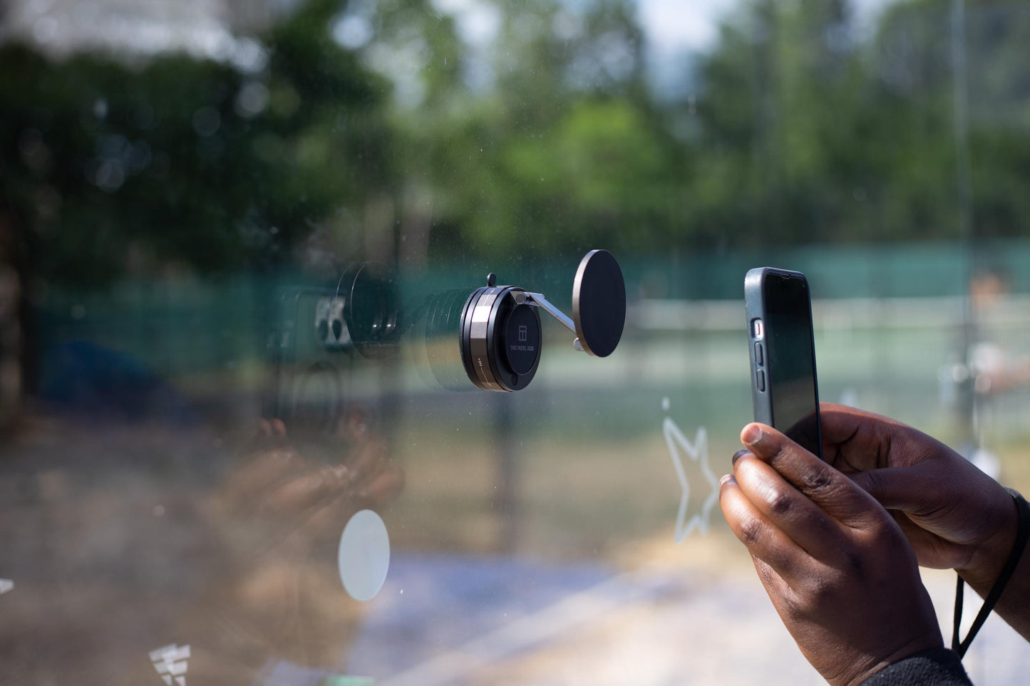 Padel Court Smartphone Camera Mount - Vacuum Suction