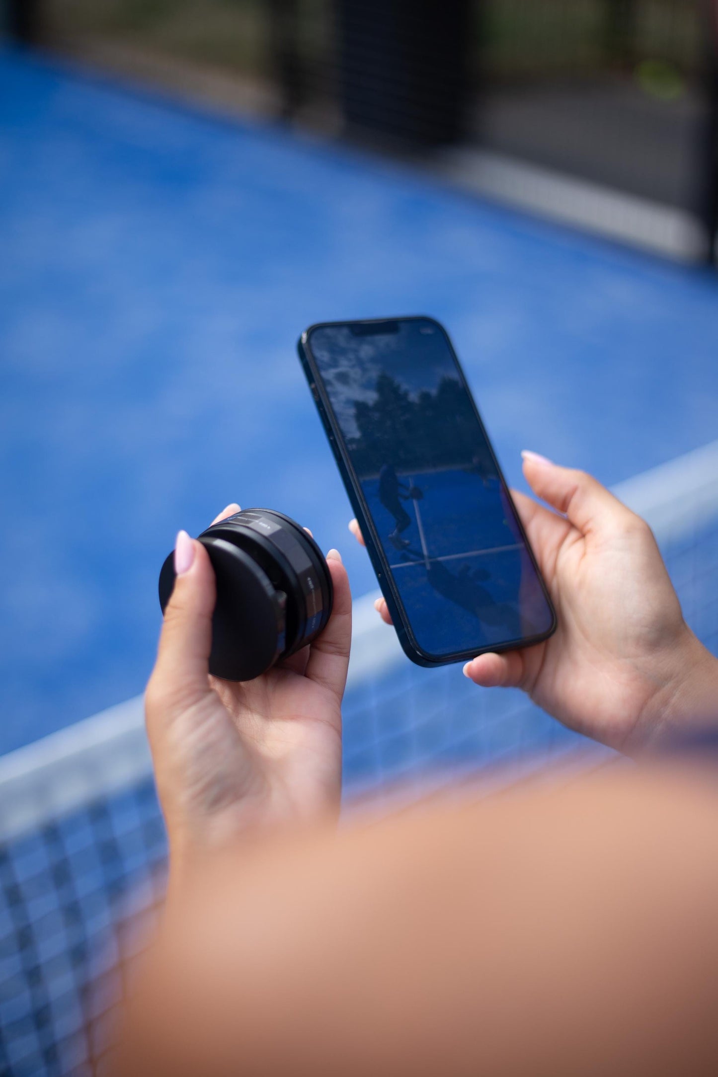 Padel Court Smartphone Camera Mount - Vacuum Suction